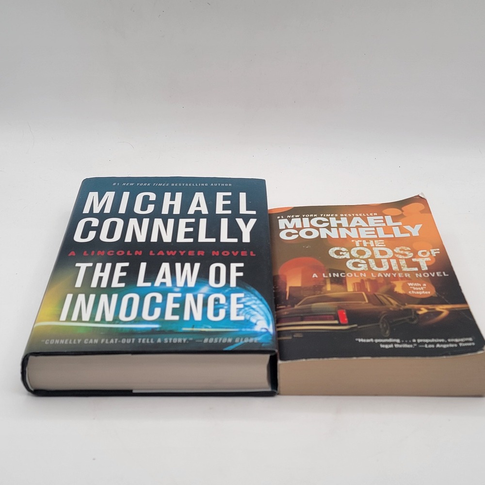 Michael Connelly‎ Lincoln Lawyer Novels Hardcover Paperback Legal Thriller Good